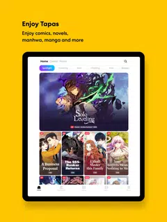 Tapas – Comics and Novels