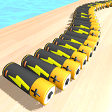 Stack Battery - Count Run 3D Zeichen