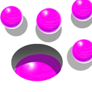 Hole Balls - Wobble Rolling Balls APK