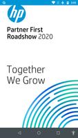 HP Partner First Roadshow poster