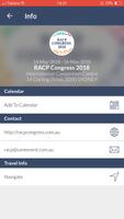 RACP Congress 2018 ภาพหน้าจอ 1