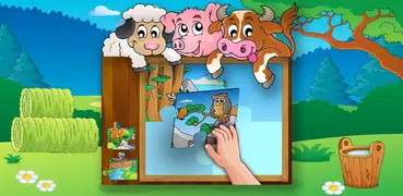 Animal Puzzle Kids + Toddlers