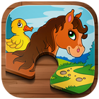 Animal Puzzle Kids + Toddlers أيقونة