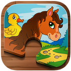 Animal Puzzle Kids + Toddlers أيقونة