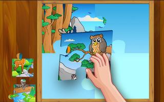 پوستر Animal Puzzle Kids + Toddlers