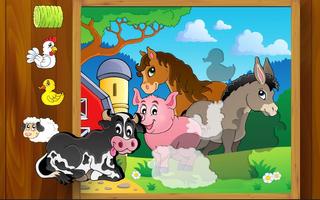 Animal Puzzle Kids + Toddlers تصوير الشاشة 2