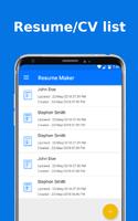 Top Resume Pdf Builder for freshers and experience スクリーンショット 2