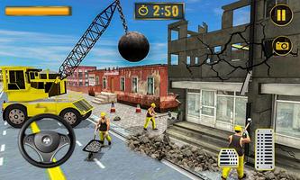 Wrecking Crane Simulator Game screenshot 1