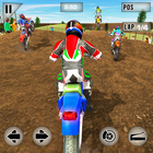 Dirt theo dõi cuộc moto racer biểu tượng