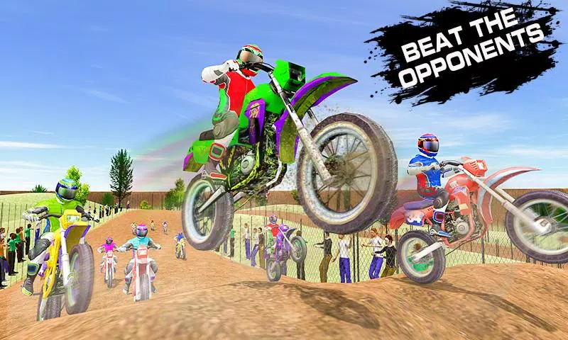 Jogo de Moto de Trilha Corrida de Motocross 