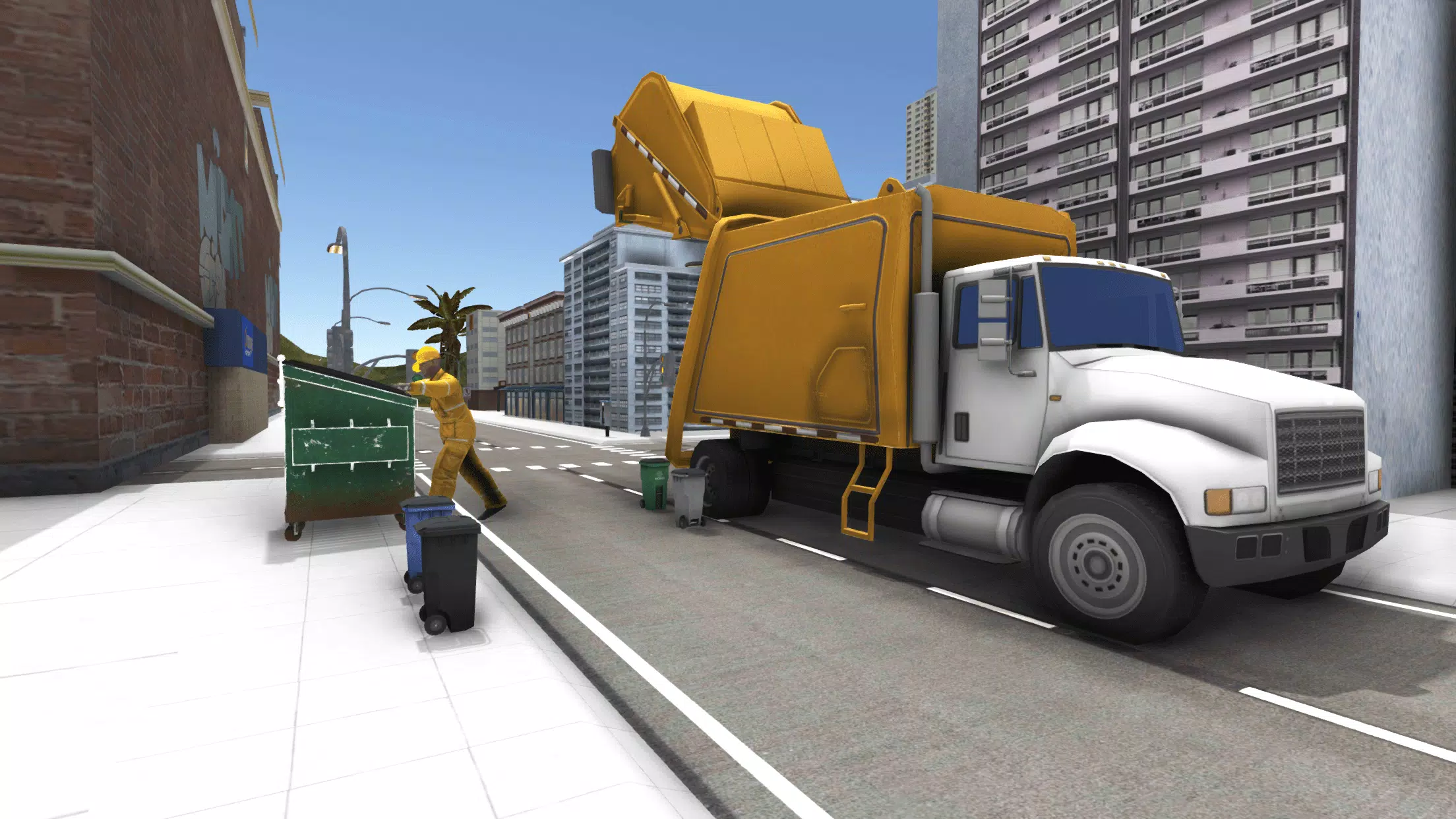 jogos de caminhão de lixo 3d versão móvel andróide iOS apk baixar
