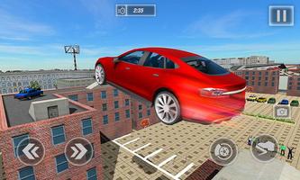 Rampa Araba Atlama Oyunları 3D Ekran Görüntüsü 3