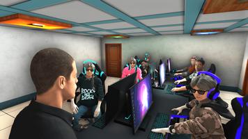 Internet gaming café job sim screenshot 3
