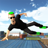 jeux parkour: coureur parkour