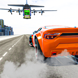 Plane Chase Car Jump Games icon