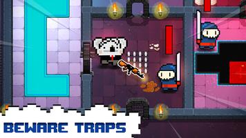Pixel Hero Shooting Game Poster