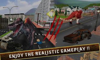 Dragon City sauvage Dinosaur Simulator 2017 Affiche