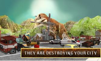 Wild Dinosaur City Games 2018 : Dinosaur স্ক্রিনশট 1