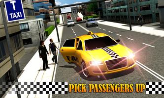 برنامه‌نما Modern Taxi Driving 3D عکس از صفحه