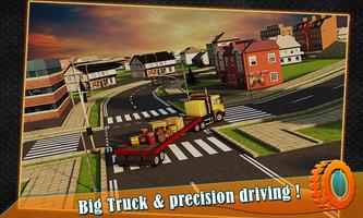 Transport Trucker 3D Affiche