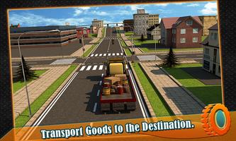 Transport Trucker 3D capture d'écran 1