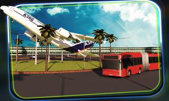 Airport Bus Driving Simulator الملصق