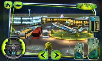 Airport Bus Driving Simulator تصوير الشاشة 1