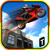 City Bike Race Stunts 3D icône