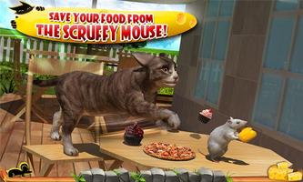 Crazy Cat vs. Mouse 3D plakat