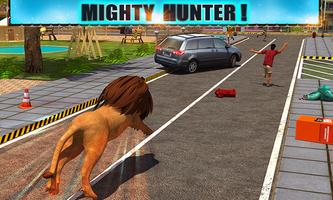 Angry Lion Attack 3D 海报
