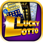 Lucky Lotto - Mega Scratch Off Zeichen