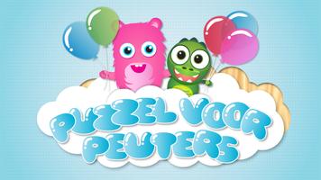 Puzzel voor peuters-poster