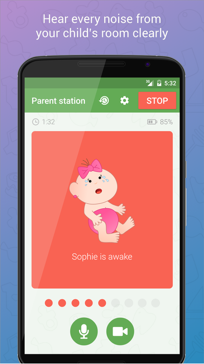 Baby Monitor 3G screenshot 2