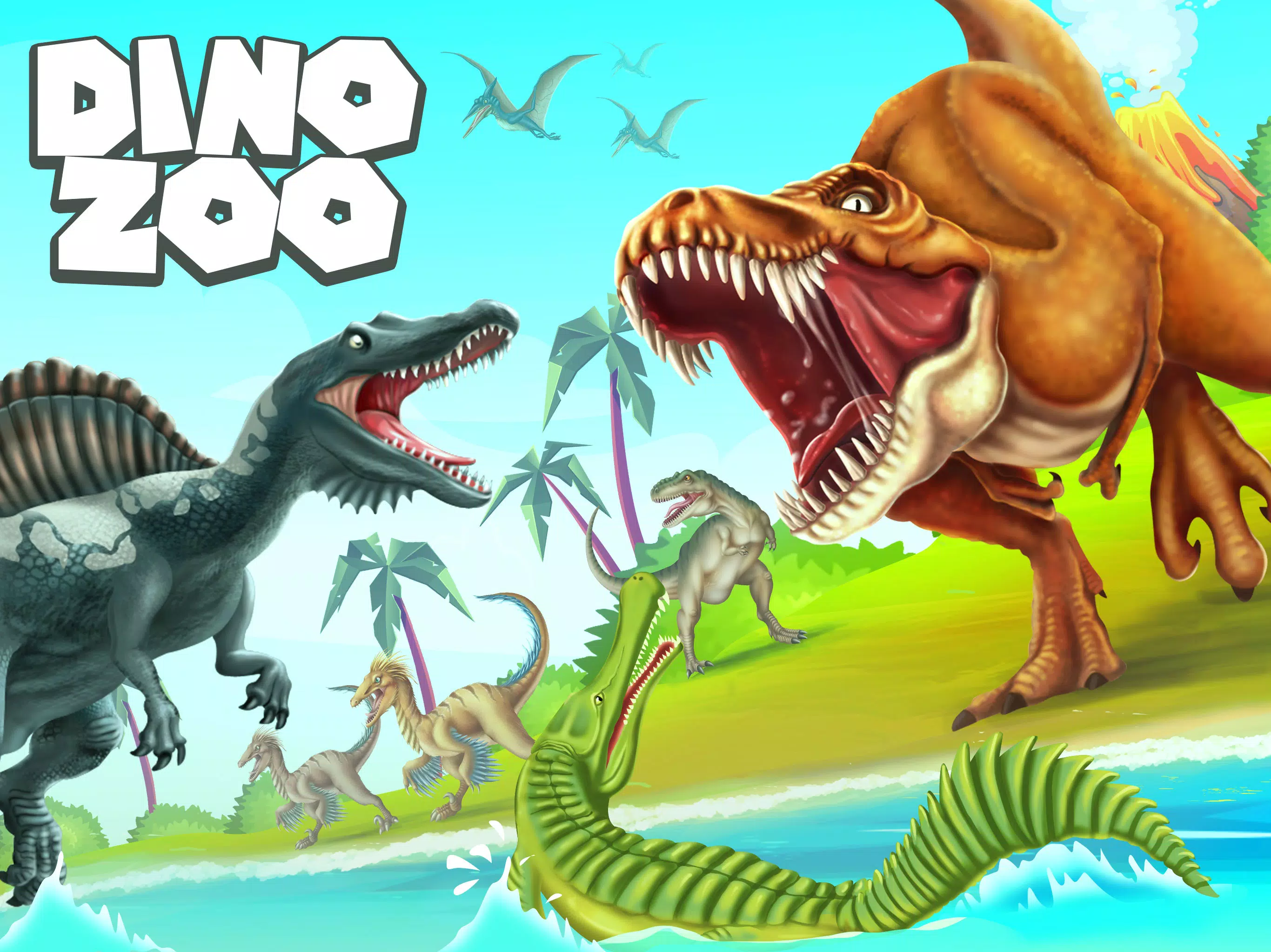 Download DINO WORLD - Jurassic dinosaur game 13.80 APK (MOD money) for  android