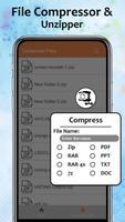 Zip maker File Compressor captura de pantalla 3