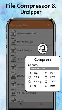 Zip maker File Compressor screenshot 3