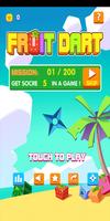 Fruit Dart Plakat