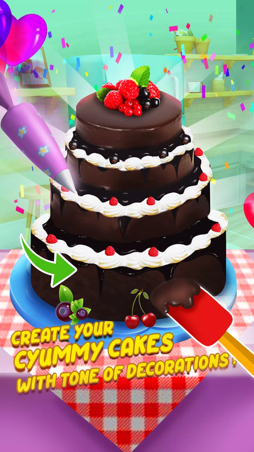 Create a Cake - Cooking Games