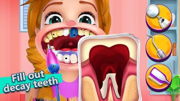 Dentist Inc Teeth Doctor Games syot layar 2
