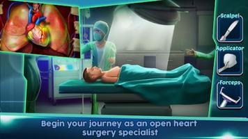 Surgery Doctor Simulator Games Plakat