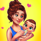 Mommy & Newborn Care: Baby caring & Dress Up Games biểu tượng