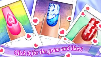 Nail Art Salon Girls Game capture d'écran 3