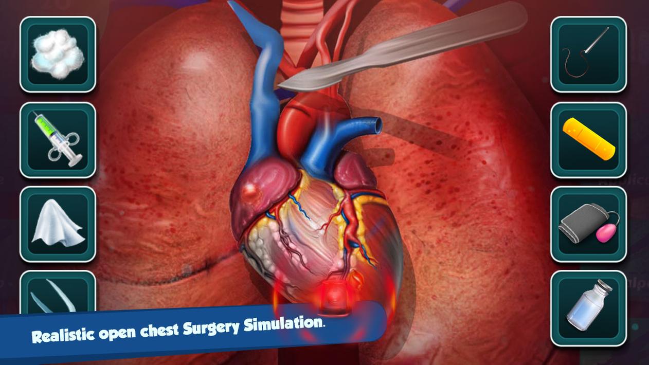 Open Heart Surgery Simulator New Doctor Game 2021 for Android APK