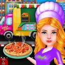 City Bus Pizza Delivery Girl APK