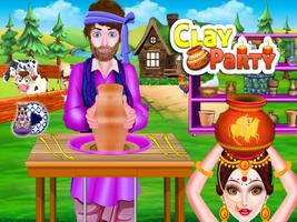 Pottery Making Game - Create D پوسٹر