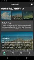 God's Daily Wisdom For Today Plakat