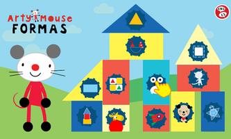 Arty Mouse Formas Poster