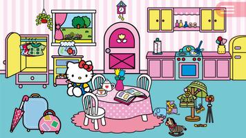 Hello Kitty الملصق