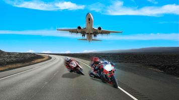 Bike vs Plane Racing capture d'écran 1