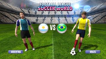 Poster Football League :Soccer World